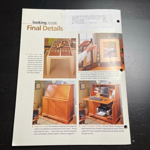 Woodsmith Woodworking Magazine u Vol 31 Issue 184 Aug Sep 2009 Super Fast Joiner - Picture 3 of 7